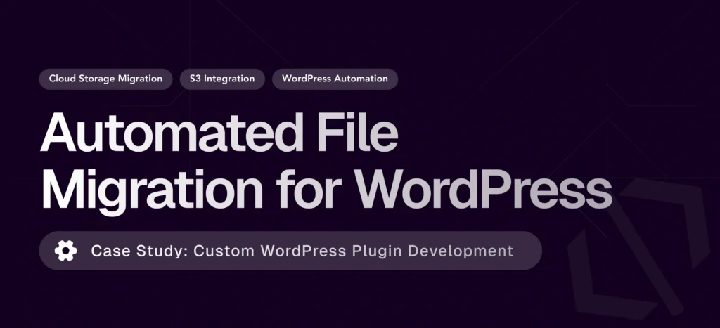 Automated WordPress File Migration to S3-Compatible Cloud Storage